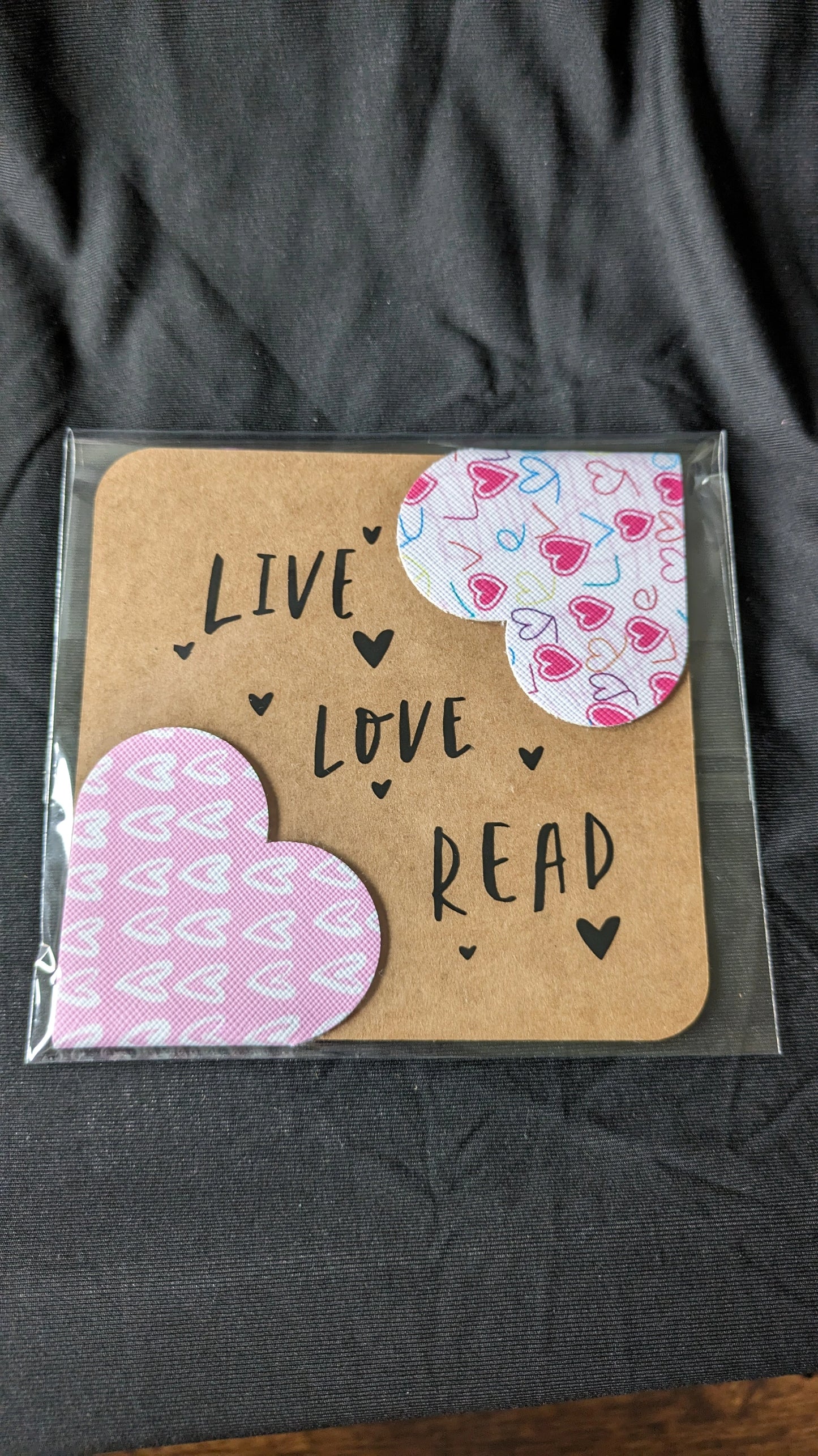 Heart shape magnetic bookmarks