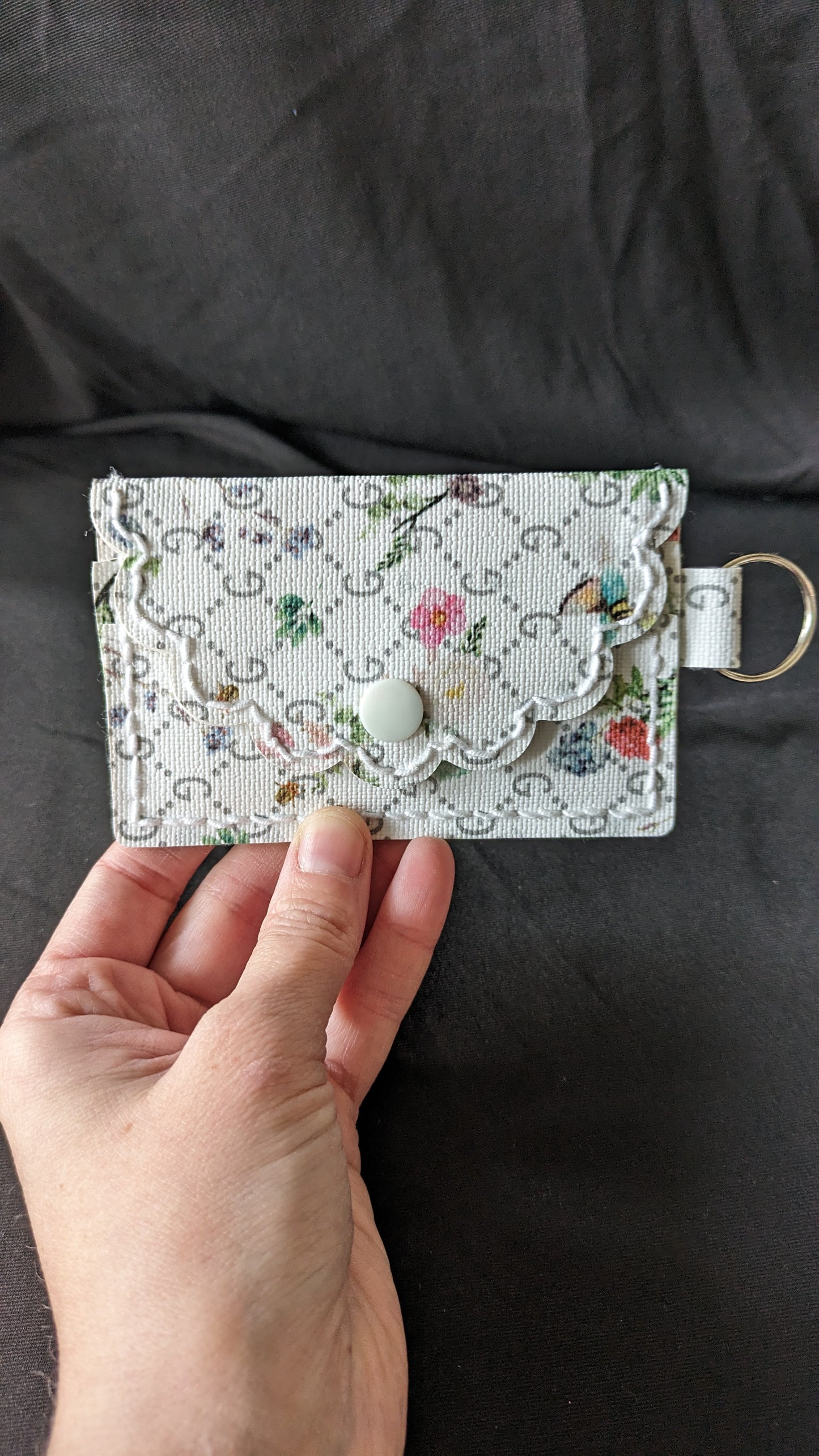 White I.D wallet