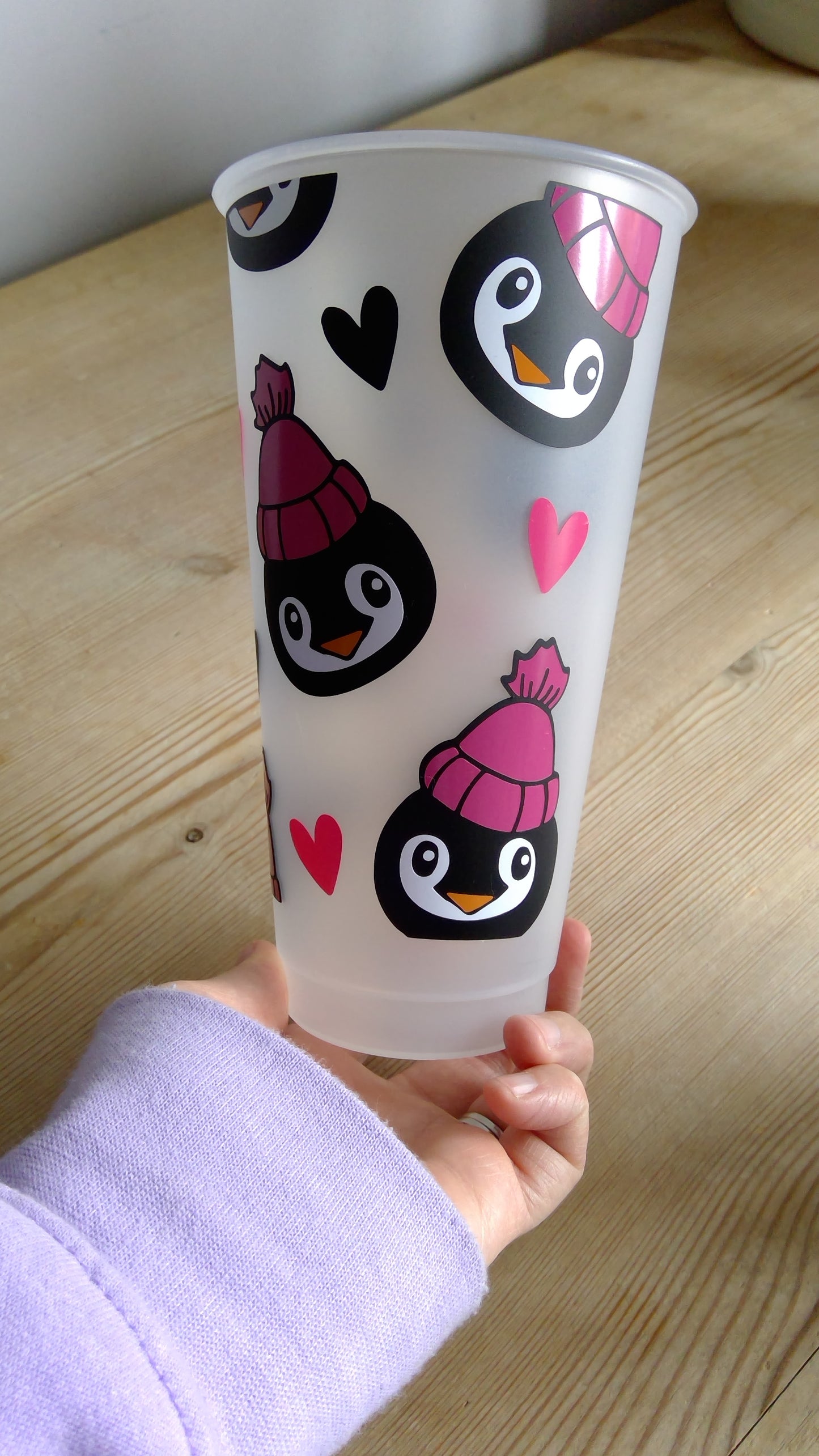 penguin cold cup