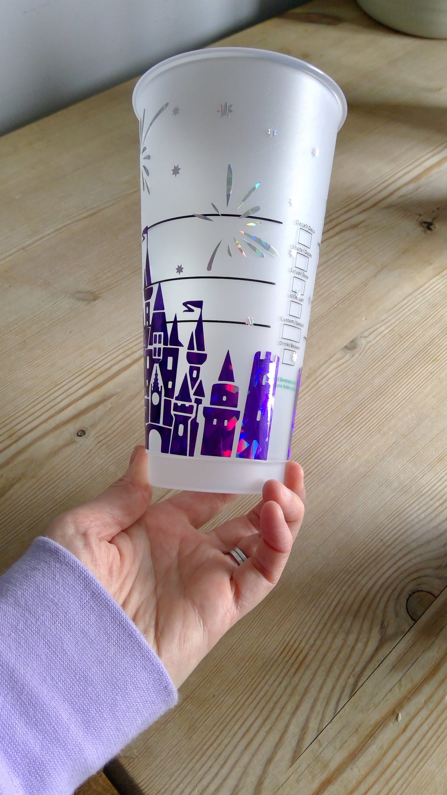 starbucks Disney castle