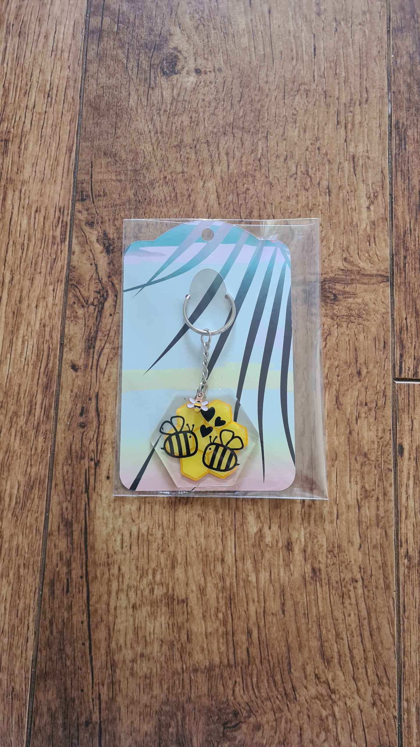 Bumblebee keyring