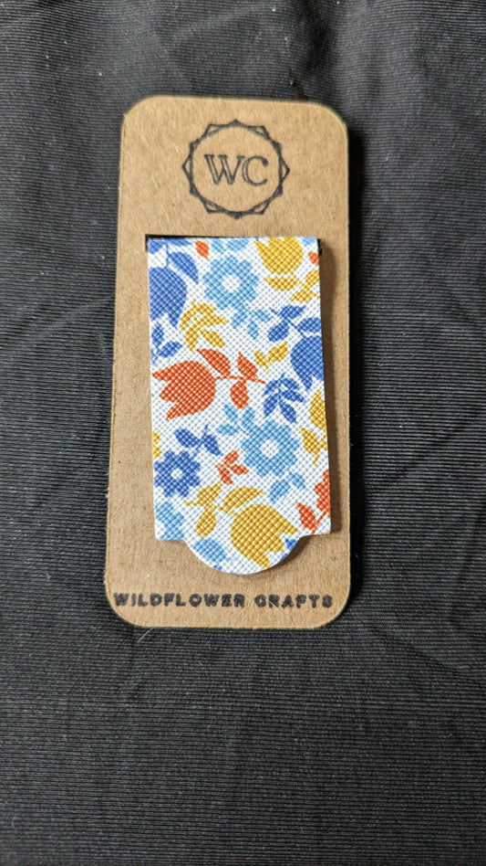Flower Magnetic bookmark