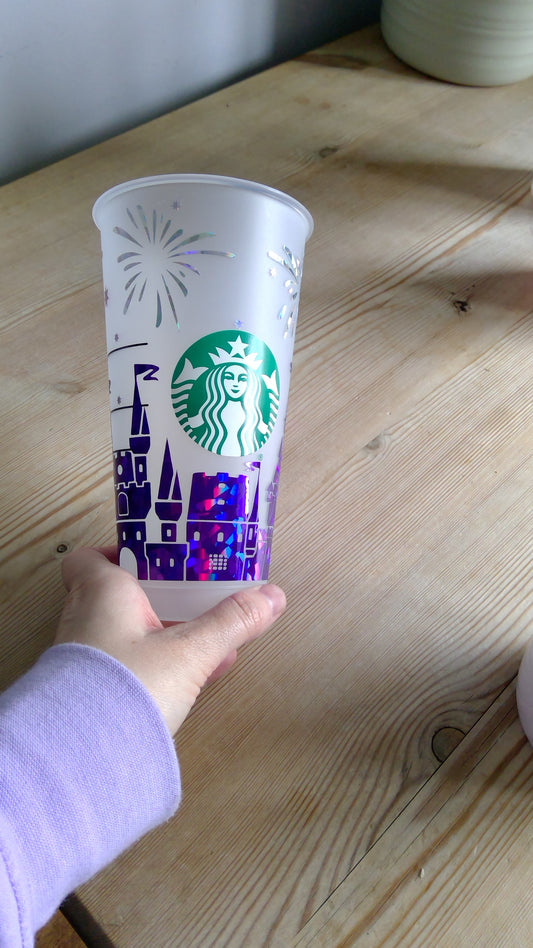 starbucks Disney castle