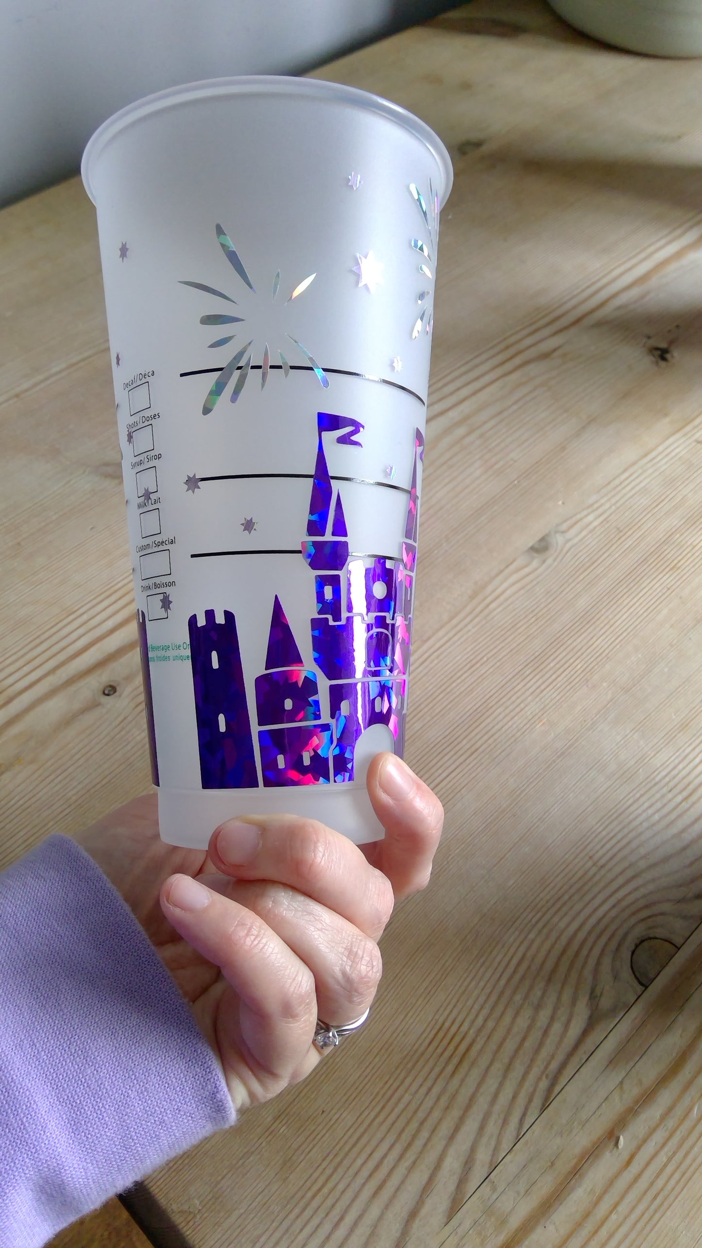 starbucks Disney castle